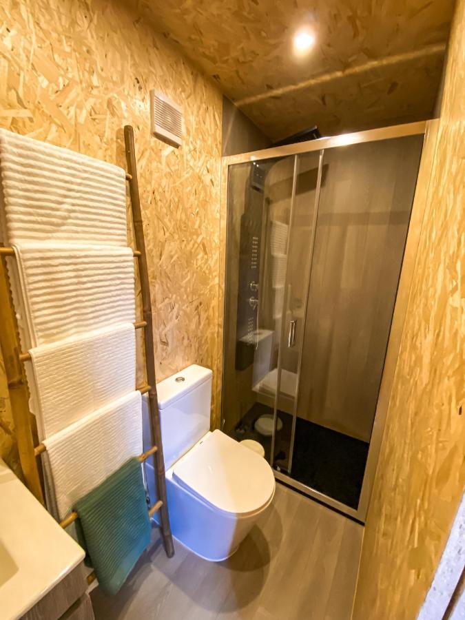 Bungalow Pichoses Geres Camping Rio Caldo Buitenkant foto